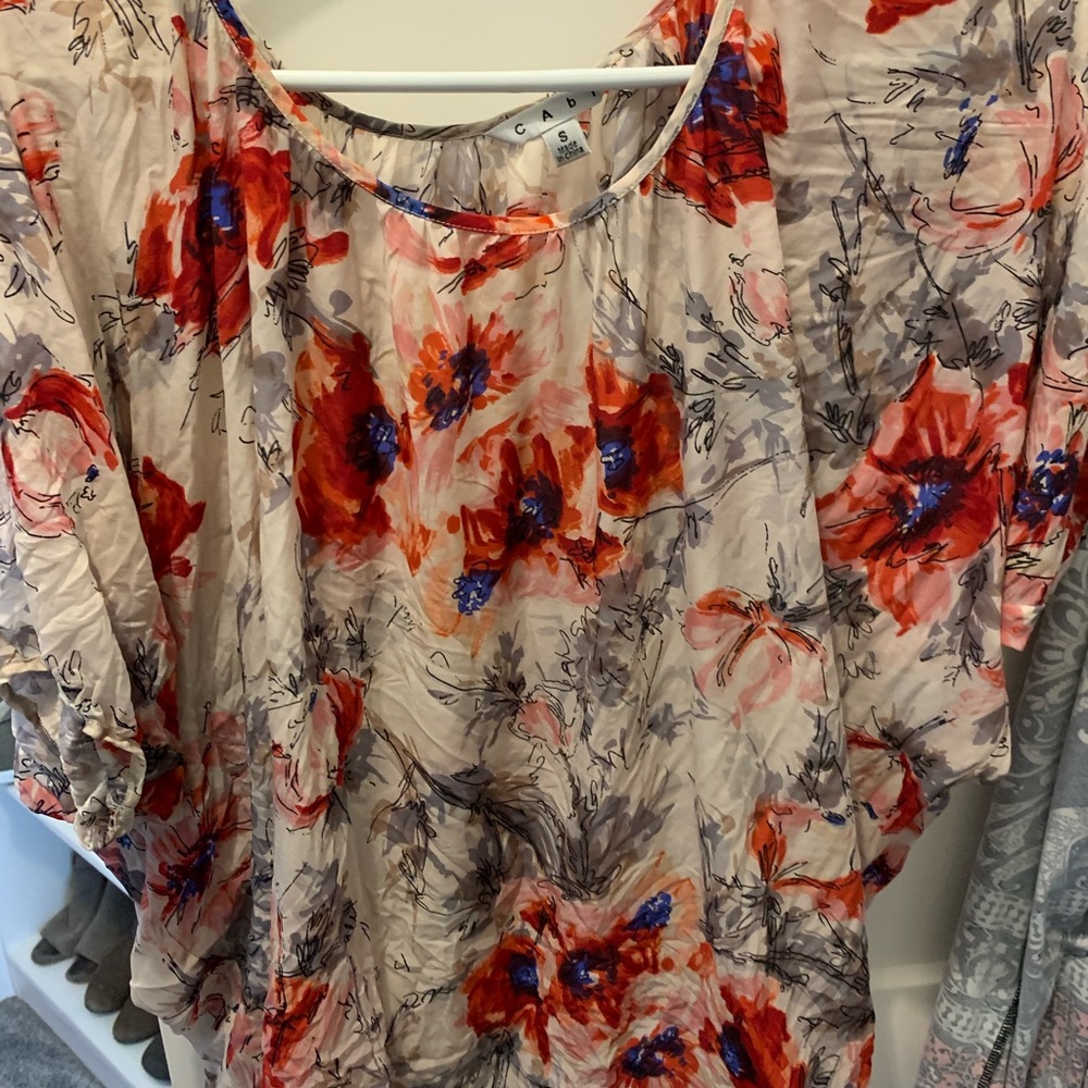 Colorful spring blouse